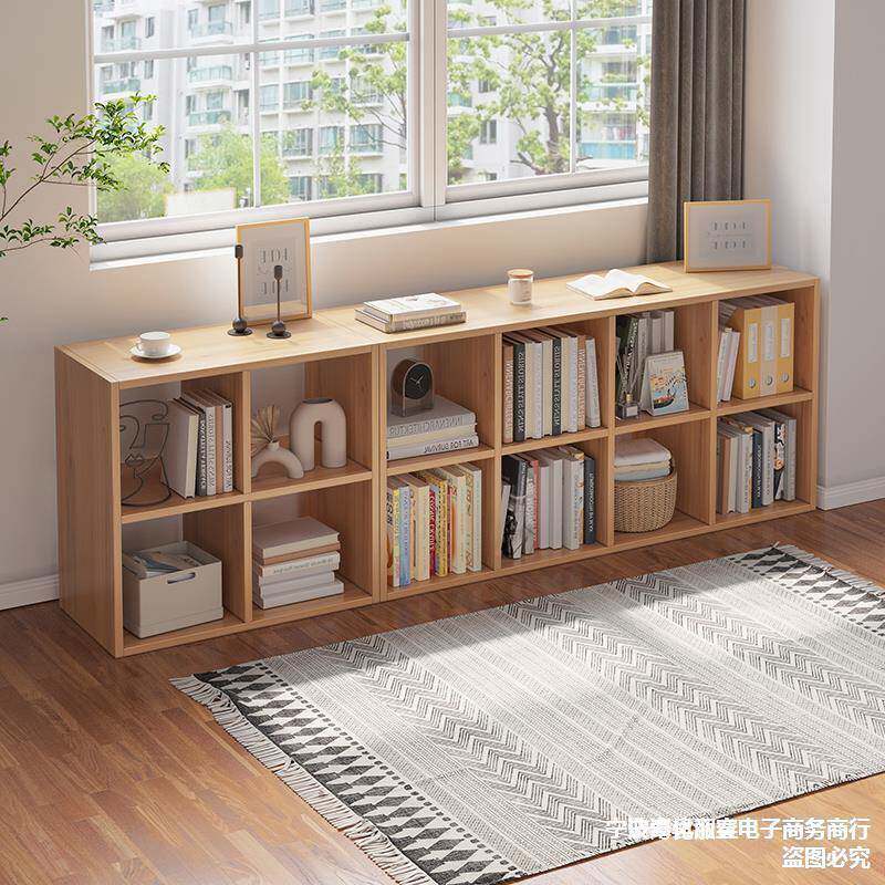 六柜宫格收纳MHM柜儿书架物架落地简约收纳展示架童柜储物书置柜