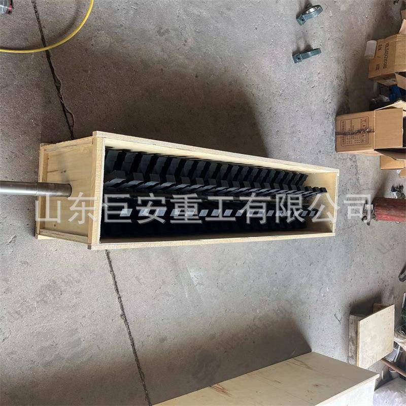 拍打清扫器橡胶滚刷清扫器清扫器毛刷80清扫扫型器0无动力滚刷清