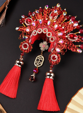 京剧戏曲凤冠冰箱贴非遗文创礼物中国特色礼品送闺蜜朋友纪念品