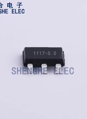 AMS117V5.0SOT2231VLRRin=12Vout=5V1A功率IC-/LDO线性稳压