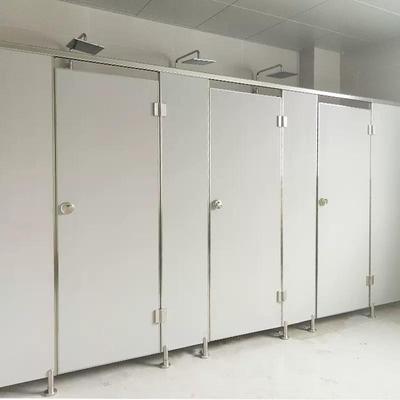 不冲凉房公FAJ共浴室防水隔板澡堂锈厕所卫生间隔断铝合淋金浴间