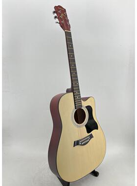 4t1寸椴木吉他学生成人民吉他jiaaZQB初学者入门练习guitr罩谣光