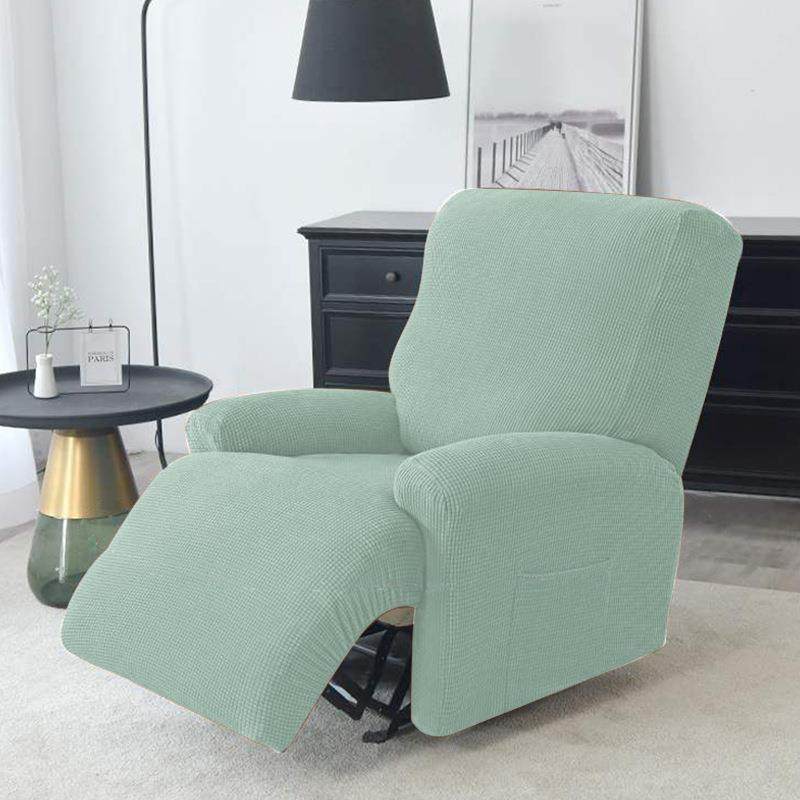 沙套全包头等发舱荷座椅弹沙发罩力多功能电动防猫爪薄绿PPC沙发