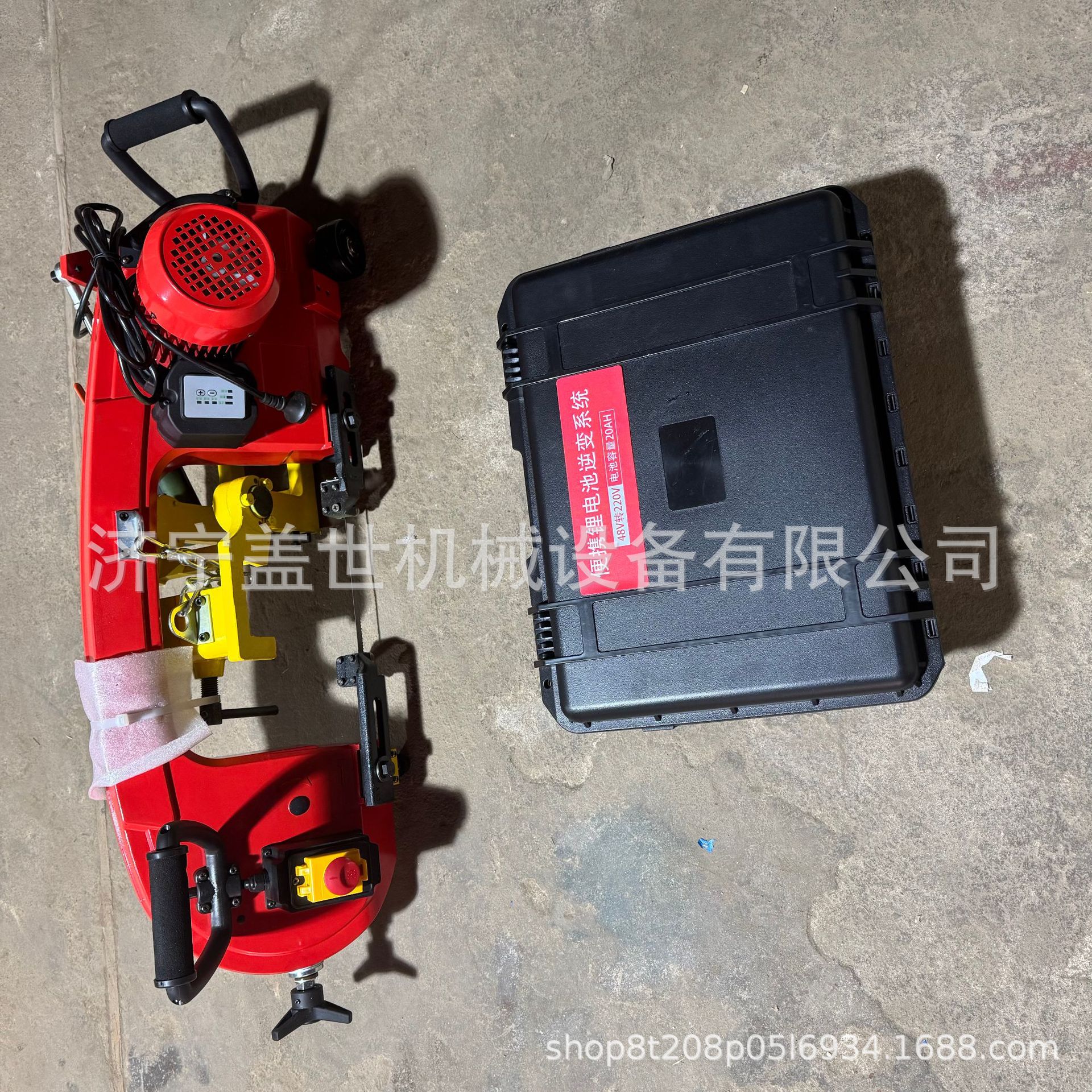 盖世矿用无火花锂电轨机