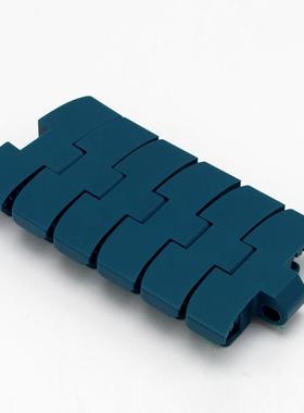 K1050T磁性转弯链塑料平顶曲链板工467H业弯输送机链条