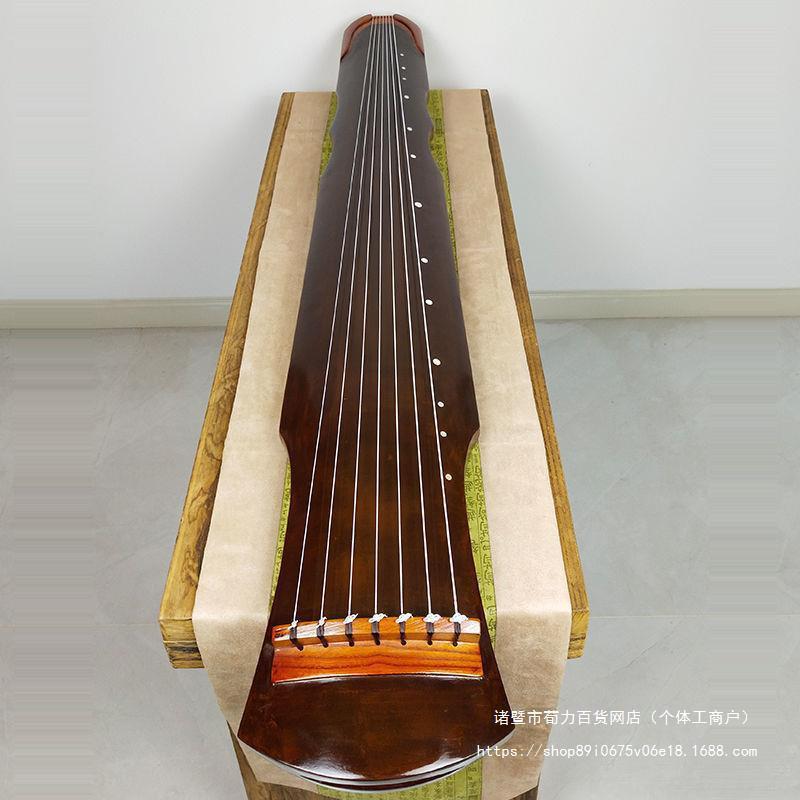 古琴学者初演奏级老七弦琴桐木纯手工古琴伏羲式弦琴初学乐器手工