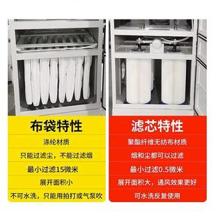 移动大式 筒滤除尘OJI器脉冲清设灰备风量脉冲集灰机工业滤筒除尘