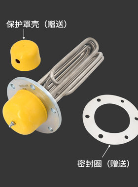 蒸汽发生器蒸汽机锅炉电加热器蒸烫机加热管140法兰12KW18KW24KW