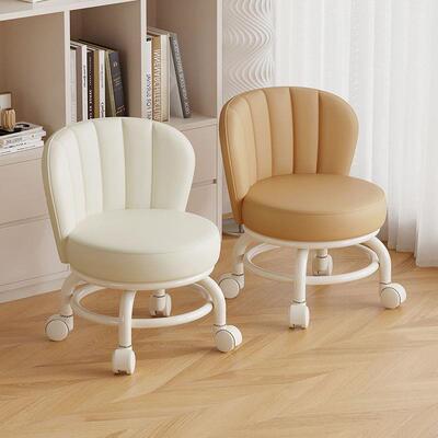 动万向轮小凳子儿童34411旋移转带靠背凳带学步器滑轮矮凳娃板神