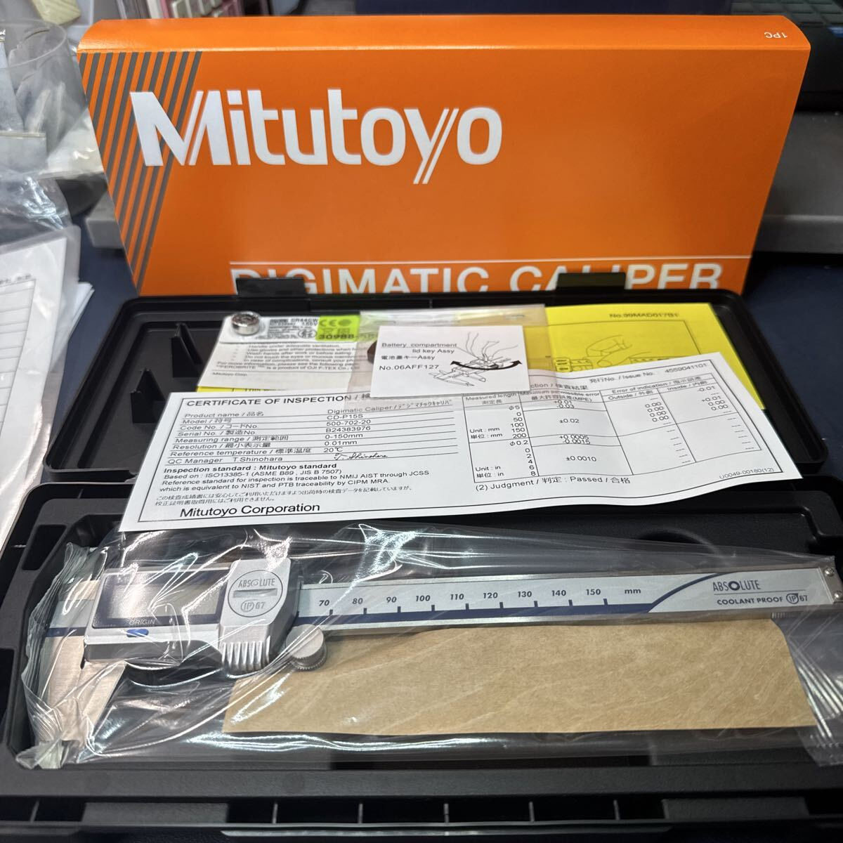 Mitutoyo三丰游标卡尺CD-P15MABS防冻液卡钳CD-PS/PM原厂供货