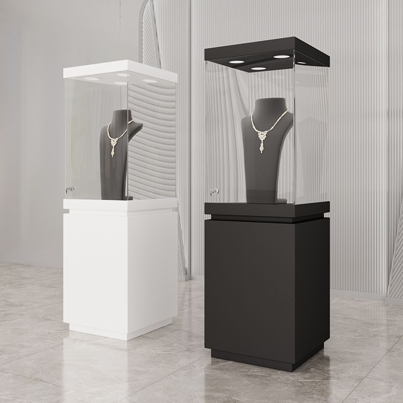 玻璃柜珠宝玉器柜台产品展柜样品博物馆文物陈列柜展示柜展览定制