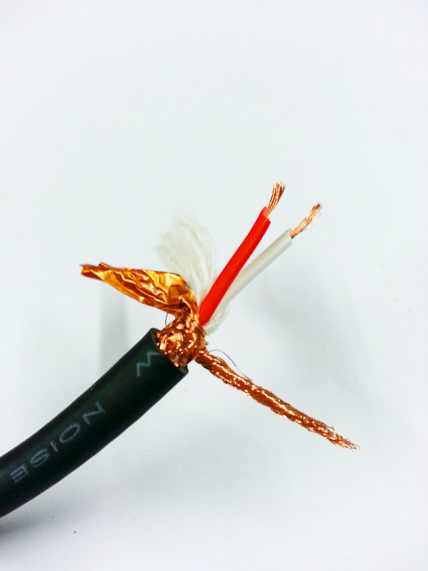 优质双芯KTV麦克风话筒咪线90m
