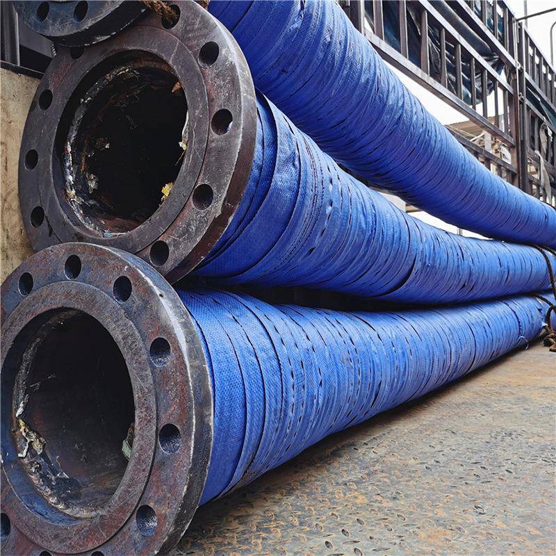 输水排水法兰胶管大口径疏浚管口径100MM-500MM排污排沙下水管道