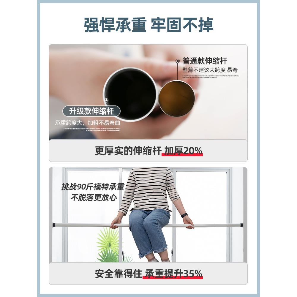 卧室帘子分割门帘隔断帘房间新款2024安装屏风客厅免遮光窗帘打孔