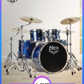 迈斯MES架子鼓成人5鼓3镲4镲儿童初学者入门爵士鼓专业演奏5255T