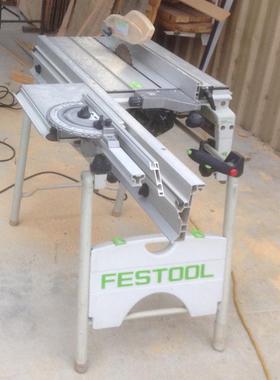 FESTOOL德国进口费斯托台锯木工斜切安装地板切割推拉锯台CS50