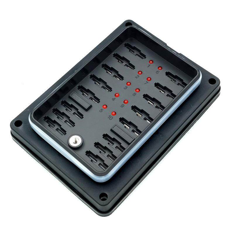 SCI保险丝盒R3-83多路IP56级防水溅汽车中号插片保险丝盒,电动车/配件/交通工具,保险丝座,淘宝优惠券,粉丝福利购,淘宝优惠卷