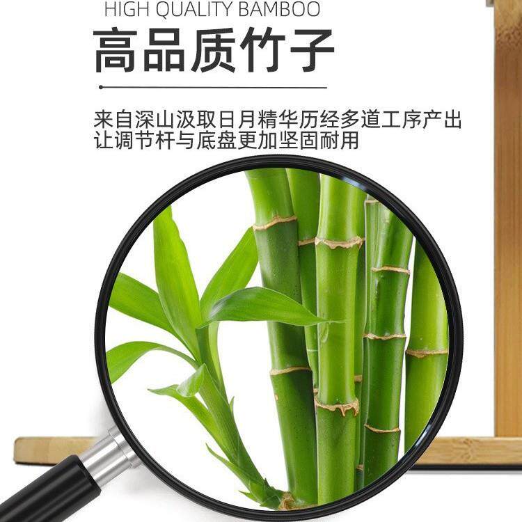 全光谱LED补光灯竹子植物生长灯智能台灯花盆多肉绿植花卉盆补光