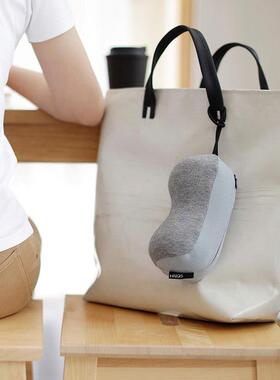 Hnos西诺思豆豆迷你颈枕便携可收纳u形枕飞机旅行护颈记忆棉u型枕