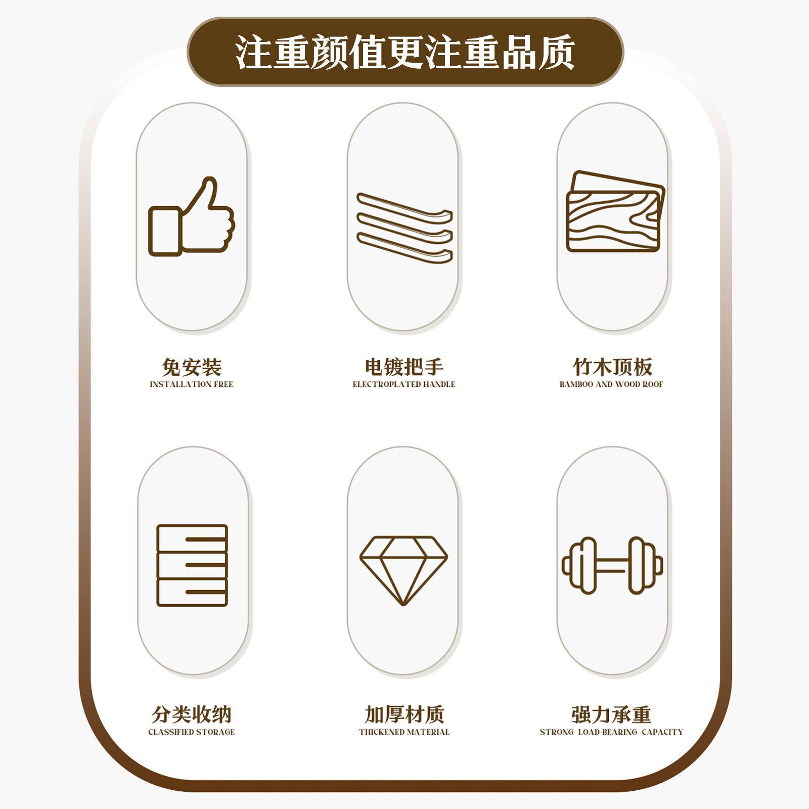 桌下收纳柜抽屉式文件柜书桌办公室置物架多层整理柜置物柜可移动