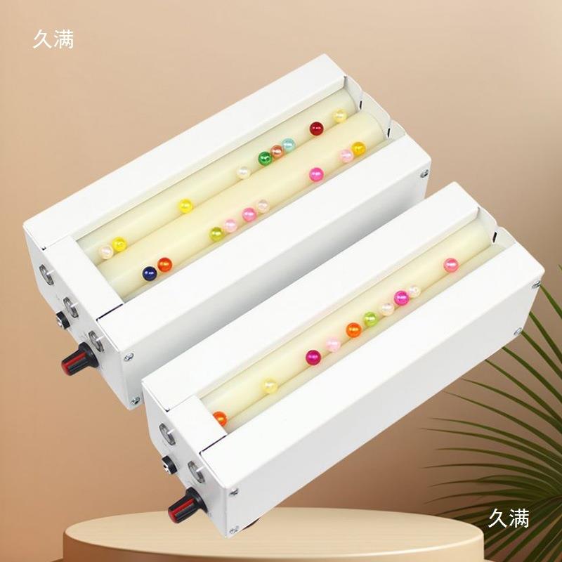 电动穿珠机自动串珠器小型珠帘子工艺品制作工具可调长度手垒德株