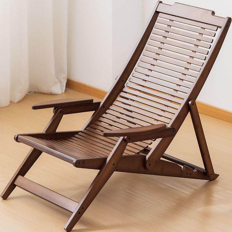 中式新款摇摇躺椅折叠大人阳台懒人老人午睡凉椅休闲椅子耐用