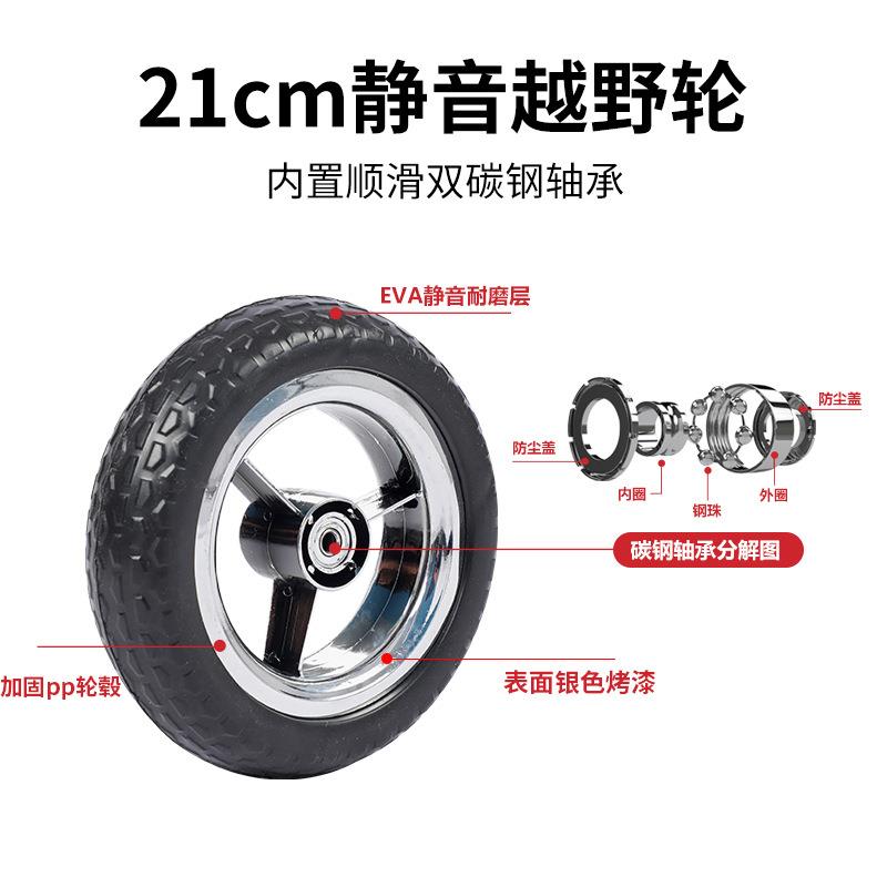 小推车买菜小拉车铝合金买菜爬楼拉货便携小拖车折叠手拉车购媛洛
