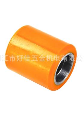 80X90m钢m芯高耐磨聚氨酯（P车U电)动叉HJ88090S承重脚轮