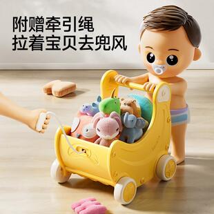 宝宝步车推车三合一手步婴儿学推玩具592一周岁助学走路防型腿