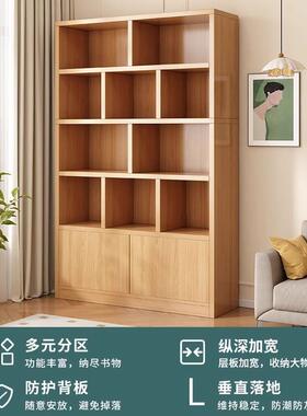 接体屋定制15mm木芯全客实厅书柜大容量一式置物收纳柜简XNE约书
