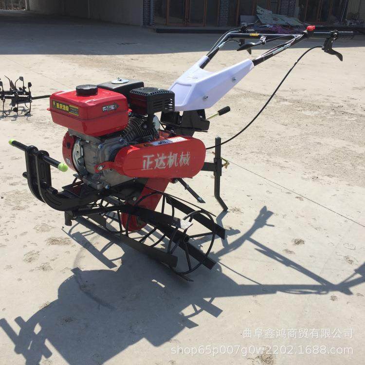 手扶式大GNY棚油翻地汽小柴油电启动型旋耕机机大棚果园柴油微耕