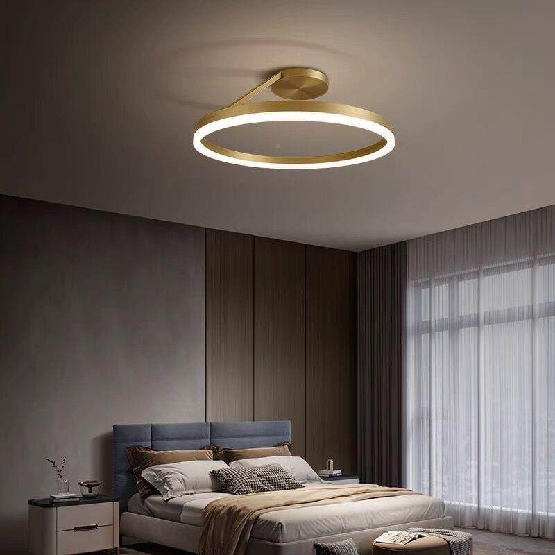 现代10208性极吸简设计灯师个全铜卧室顶具轻奢高端别墅阳台书房,家装灯饰光源,客厅吸顶灯,淘宝优惠券,粉丝福利购,淘宝优惠卷