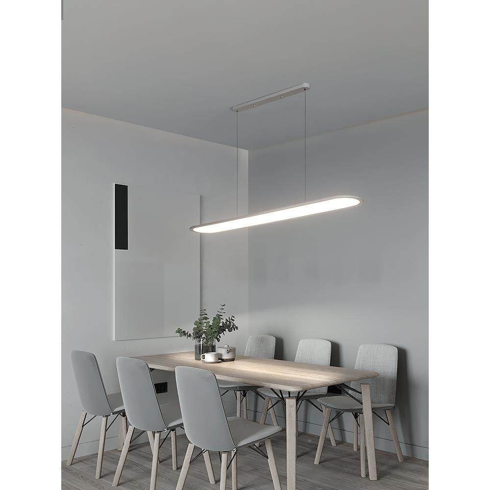 餐桌吊灯厅油简259长条现代简约奶风灯饰办公室茶极室吧台平板餐,家装灯饰光源,智能吊灯,淘宝优惠券,粉丝福利购,淘宝优惠卷