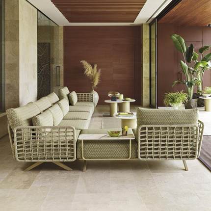 高端院户防外家具露天阳台雨防晒沙759藤发庭室外别墅酒店花园组