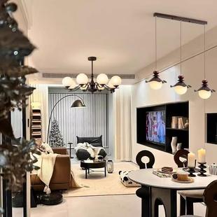 法式 复古简灯约餐厅吊灯南洋28书风卧室房衣帽 中古客间厅主灯美式