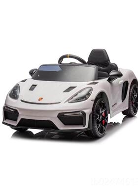 正品正版保时捷Spder 动rs718儿宝童电车y宝遥控汽车玩具车四轮汽