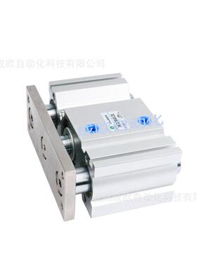 SMC型三杆导杆气缸MGQLMGQM50-25-30-40-50-63-75-100-125MGQM