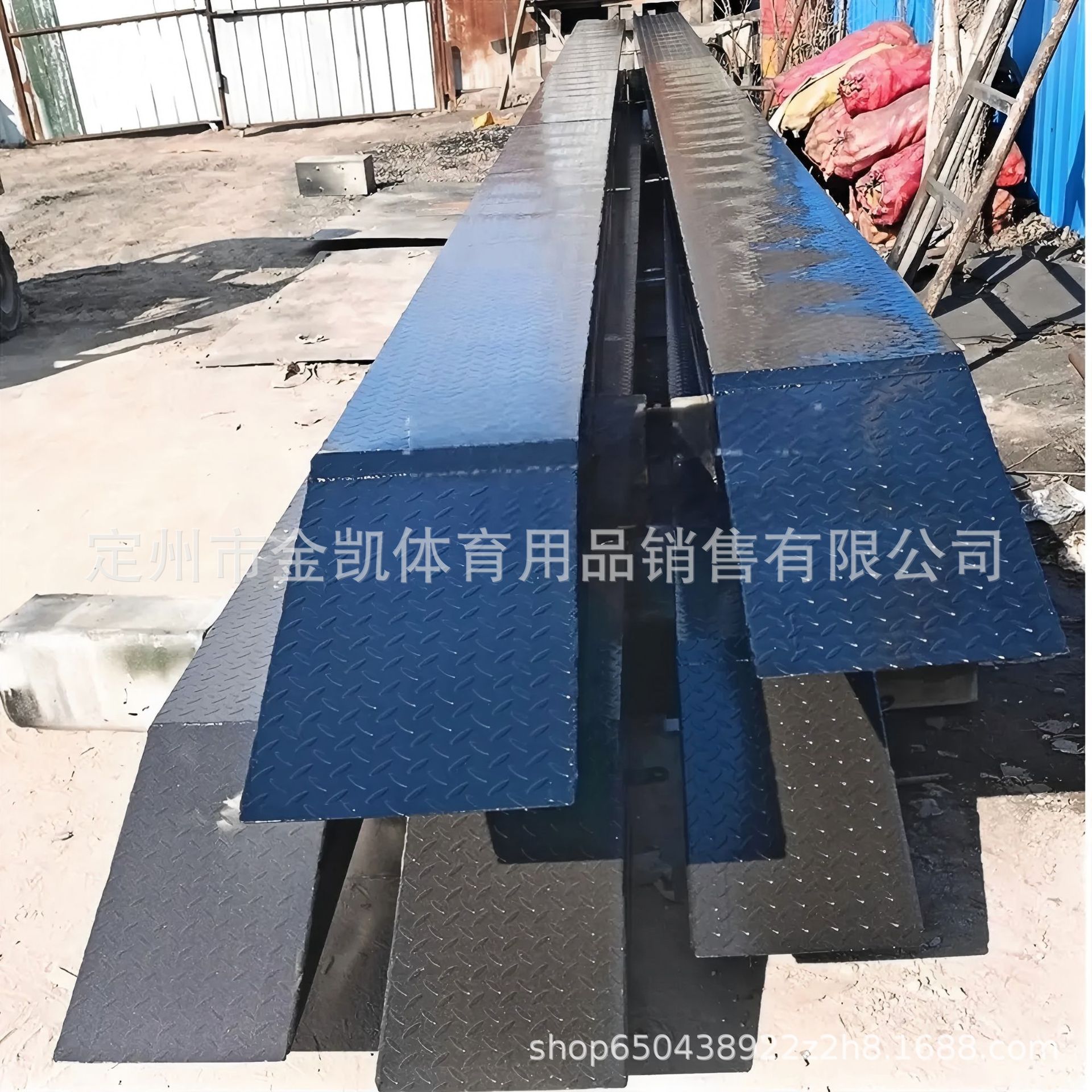 单边桥双边桥模拟圆饼路圆形错位障碍汽车驾驶模拟路障