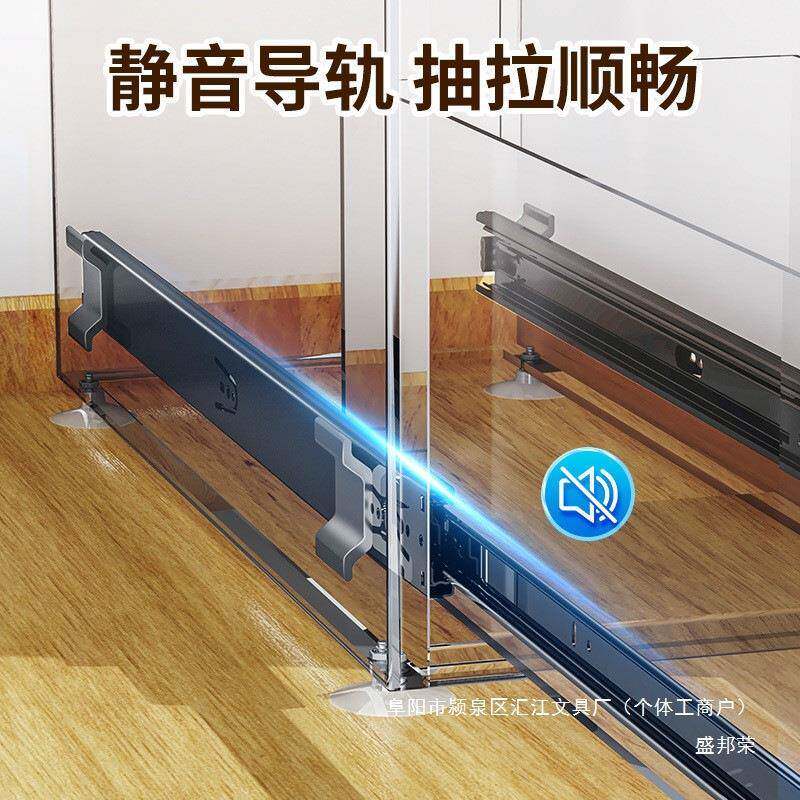 直销厨房转角调料品置物架台面窄边墙角收纳架橱柜侧面抽拉极