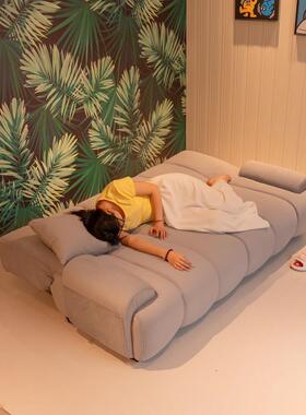 Tal钢琴直排两用沙发床可折叠多功能客厅书房小户型网红款现代简