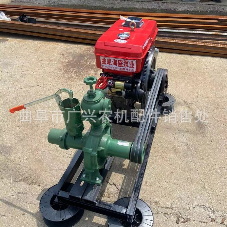 高扬程4寸柴油增压离心泵抗旱