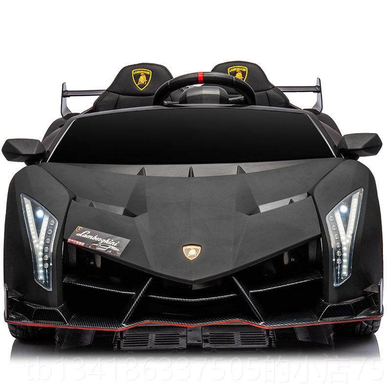 正品超大尼双座蓝宝坚儿童电动遥车四轮幼儿玩汽车可坐人具控小孩