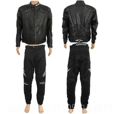 正品2皮017秋冬新款摩赛托车骑皮衣外套机车皮夹行克修身兜帽衣车