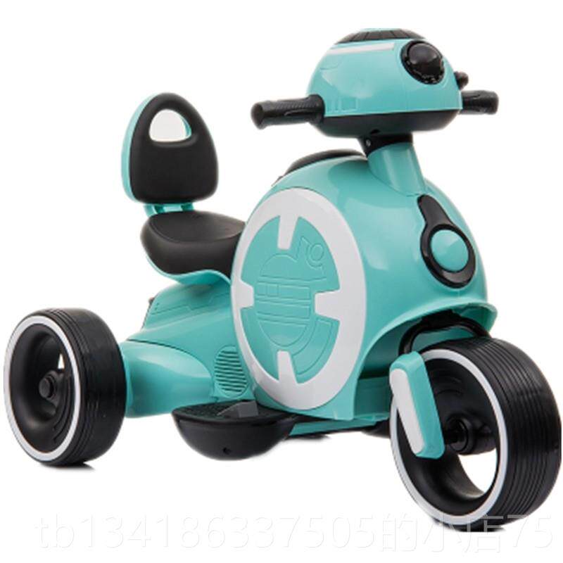 正品儿童电控动摩托车遥玩具宝车室内宝可小坐车