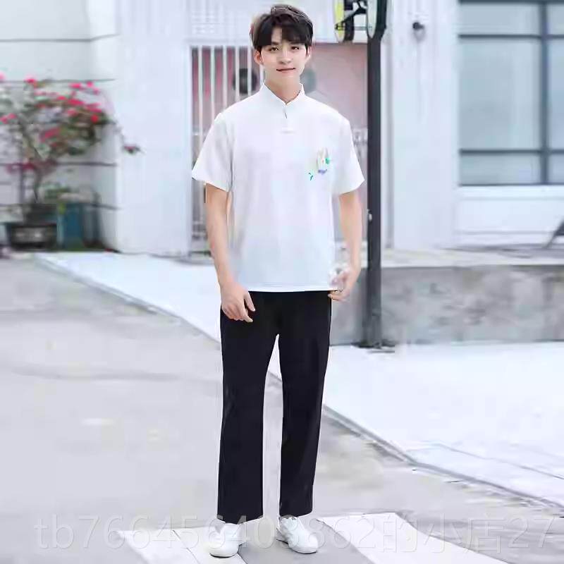 新款民国风学生装班服毕业照诗歌朗合诵唱团体红歌赛比运动会拍演