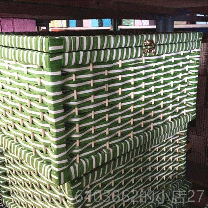 新款带收可纳盒木藤编环保家用大纳收箱学生宿舍零食密锁码小盒子,收纳整理,收纳箱,淘宝优惠券,粉丝福利购,淘宝优惠卷