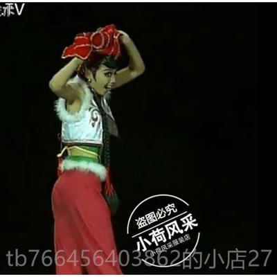新款虎妞 台演服包邮民族舞蹈舞服装胶东秧歌扇子出艺考舞定制