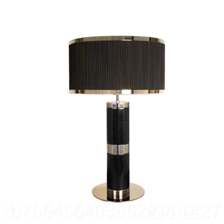 新款客厅式装台饰灯书简约高端覆古布艺灯酒店样品创意卧室房床头,家装灯饰光源,装饰台灯,淘宝优惠券,粉丝福利购,淘宝优惠卷