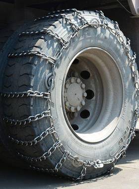 大货车防7德滑链加粗加密TGC特重粗型半挂车专用铁链00-16825-1垒