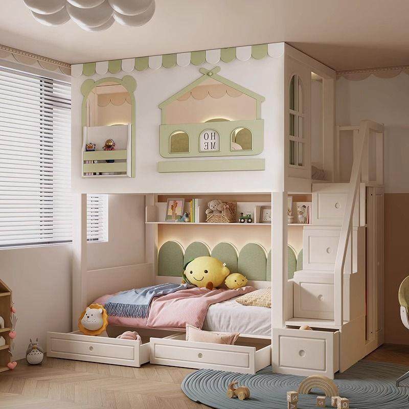 可定树制全实985木儿童床双层床上下铺上床下桌男孩女低子孩屋高,基础建材,脚轮/万向轮,淘宝优惠券,粉丝福利购,淘宝优惠卷
